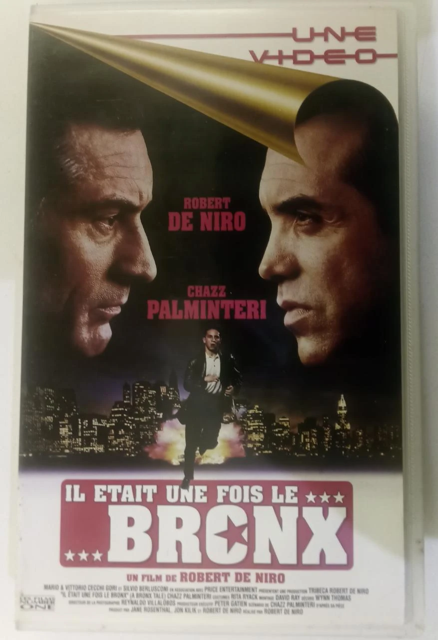 Il était une fois le Bronx Robert De Niro en VHS